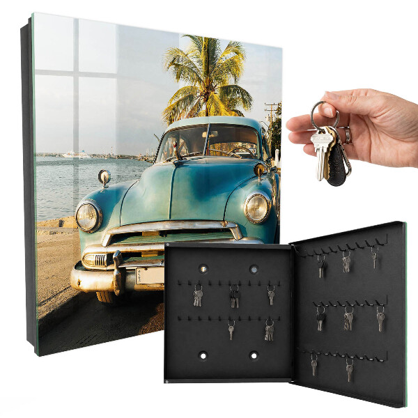 Box na kľúče Retro auto