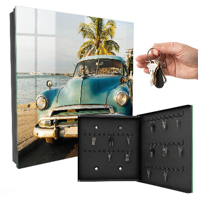 Box na kľúče Retro auto