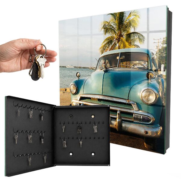 Box na kľúče Retro auto