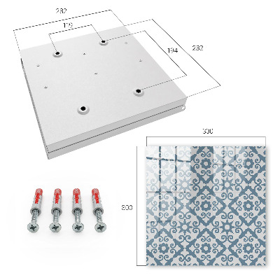 Box na kľúče Geometrická elegancia