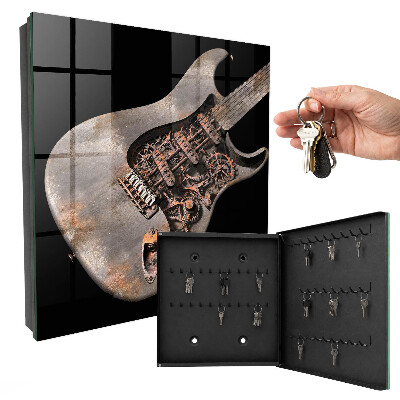 Skrinka na kľúče Mechanická gitara
