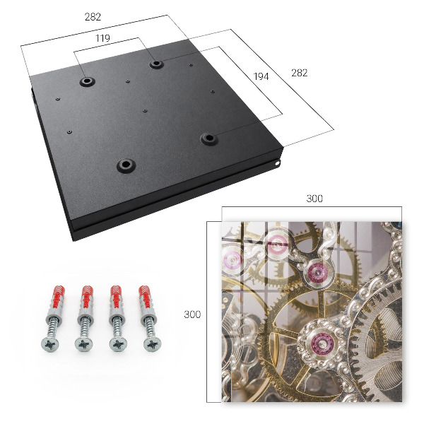 Box na kľúče Mechanická elegancia