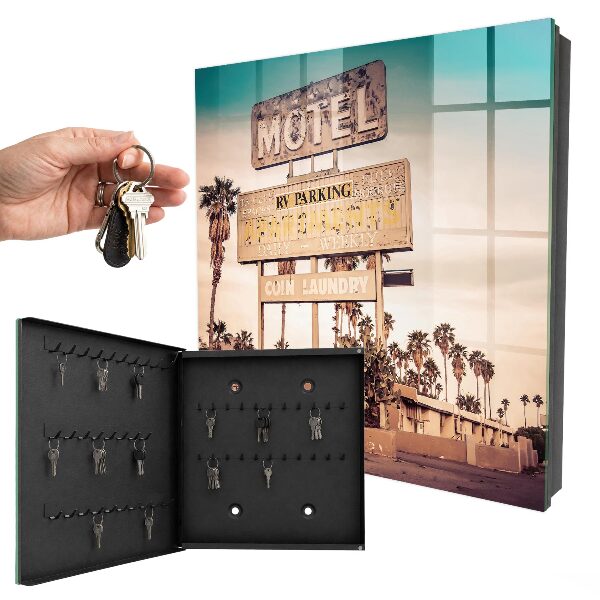 Box na kľúče Retro motel