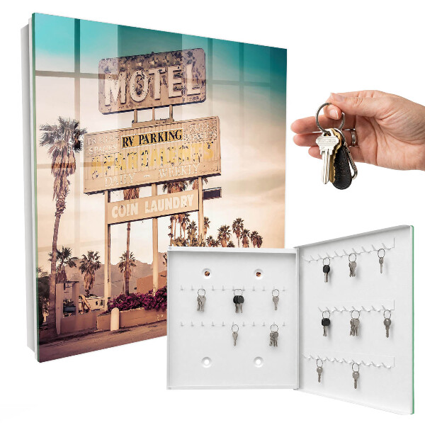 Box na kľúče Retro motel