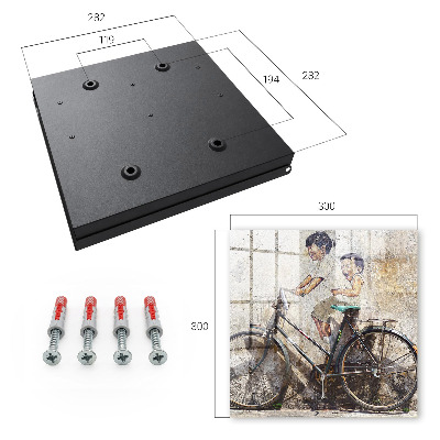 Box na kľúče Deti a bicykel