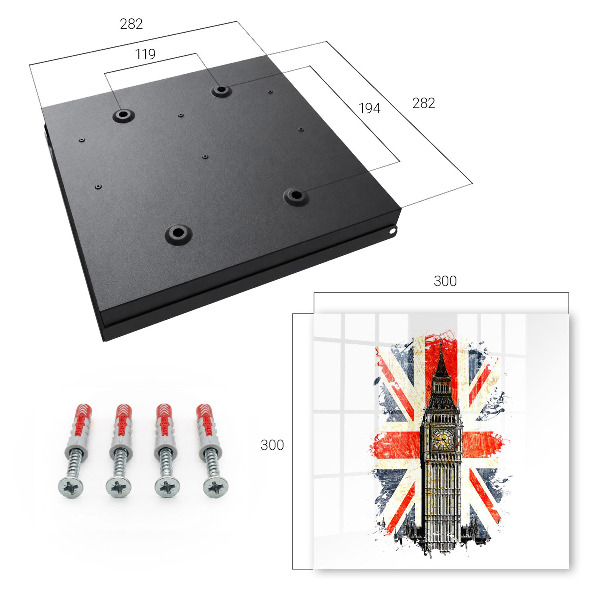 Box na kľúče Britský symbol