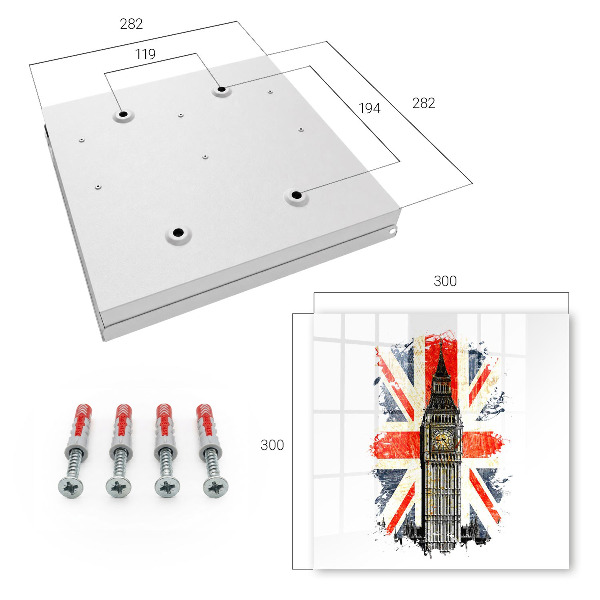 Box na kľúče Britský symbol