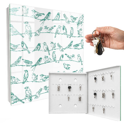 Box na kľúče Vtáky na konároch