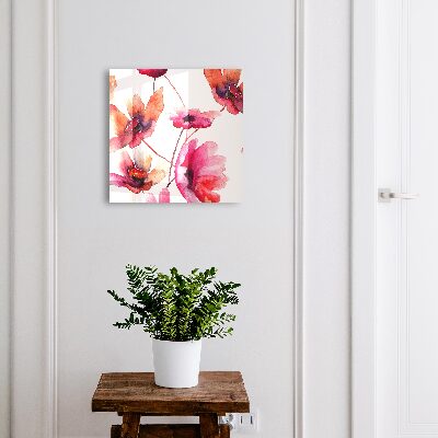 Box na kľúče akvarelové kvety
