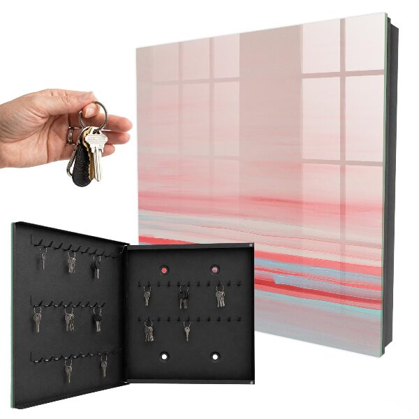 Box na kľúče Pastelové pruhy