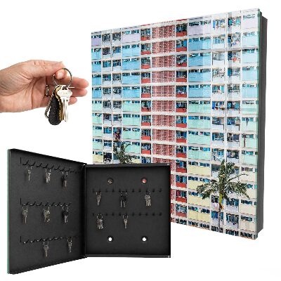 Box na kľúče Farebná architektúra