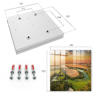 Skrinka na kľúče Prírodná krajina