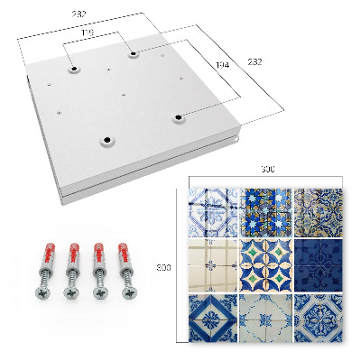 Skrinka na kľúče Azulejos dlaždice