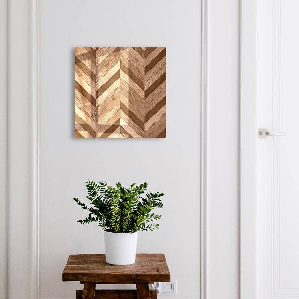 Box na kľúče Drevená rybia kosť