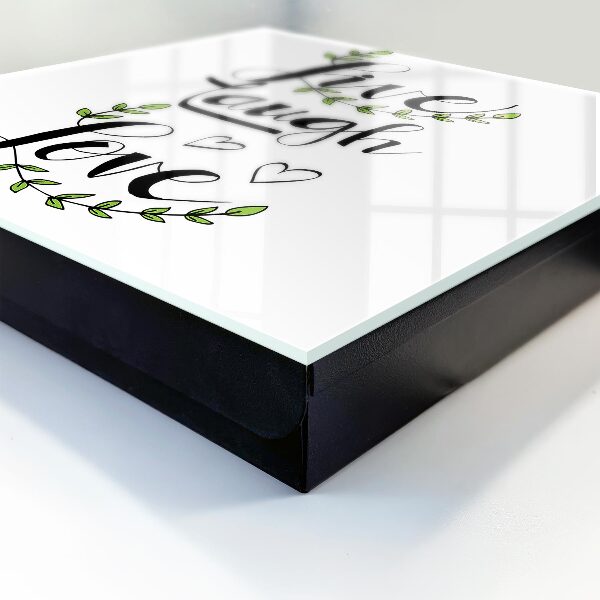 Box na kľúče Pozitívna typografia