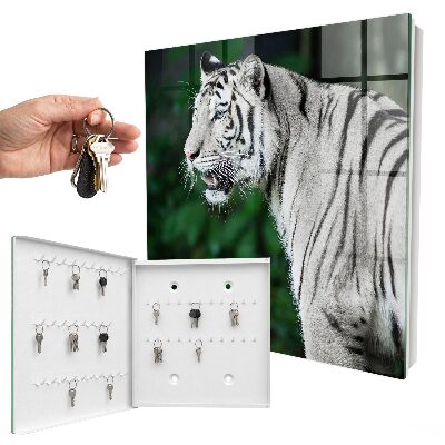 Box na kľúče Biely tiger