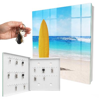 Skrinka na kľúče Raj pre surferov