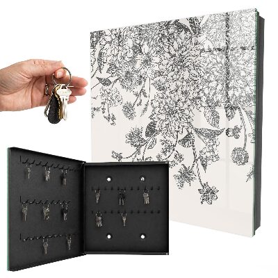 Box na kľúče Kvetinová elegancia