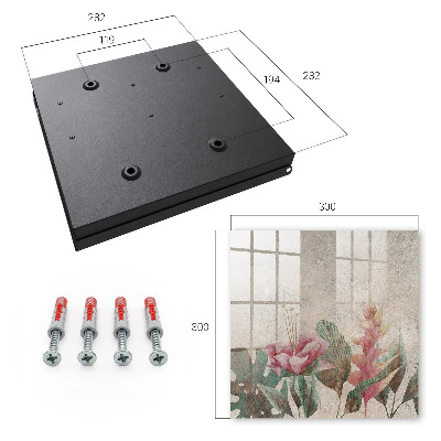 Box na kľúče Botanická elegancia