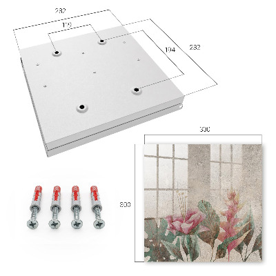 Box na kľúče Botanická elegancia