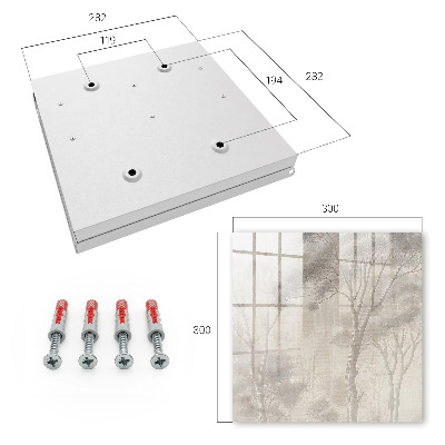 Box na kľúče Éterickosť lesa