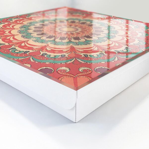 Box na kľúče Farebná mandala