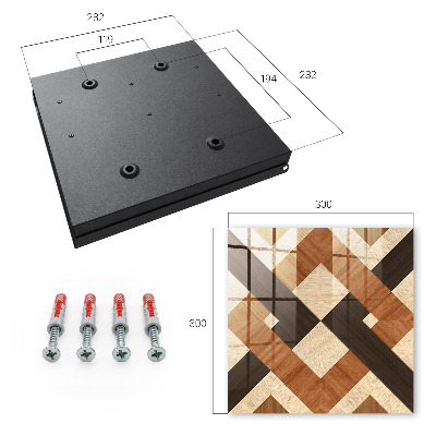 Skrinka na kľúče Moderná geometria