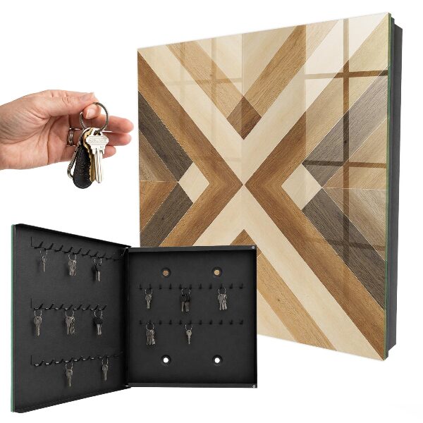 Box na kľúče Drevená elegancia