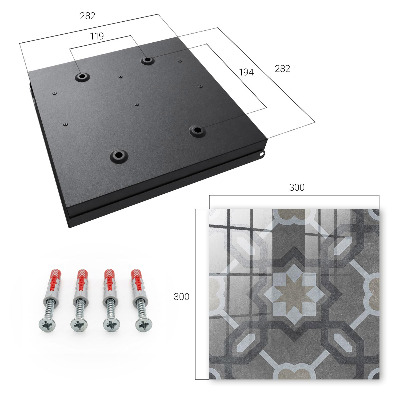 Skrinka na kľúče Geometrická elegancia