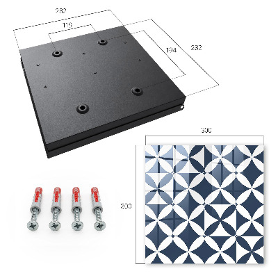 Box na kľúče Geometrická elegancia