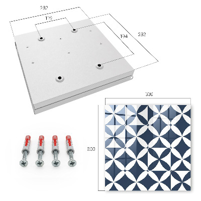 Box na kľúče Geometrická elegancia