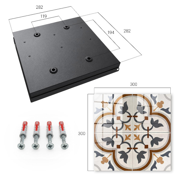 Box na kľúče Geometrická elegancia
