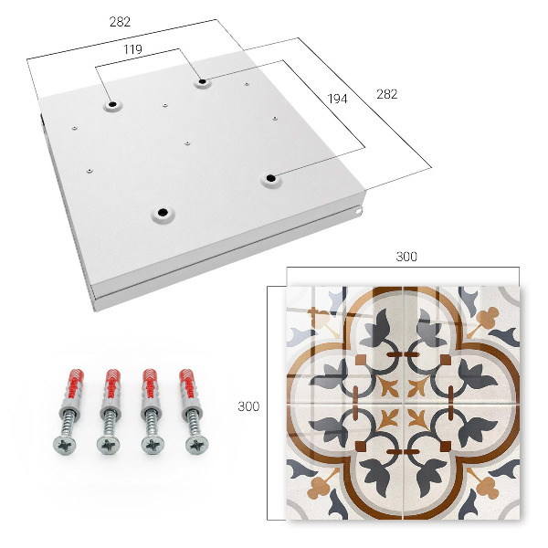 Box na kľúče Geometrická elegancia
