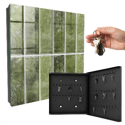 Box na kľúče Zelené dlaždice