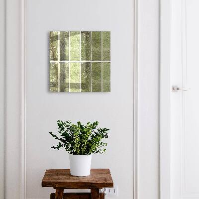 Box na kľúče Zelené dlaždice