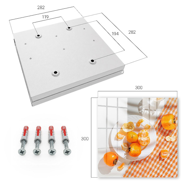 Skrinka na kľúče Šťavnaté ovocie