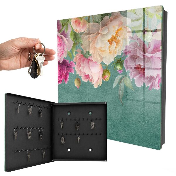 Box na kľúče Kvetinová elegancia
