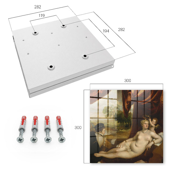 Box na kľúče Tizianova Venuša a luthier