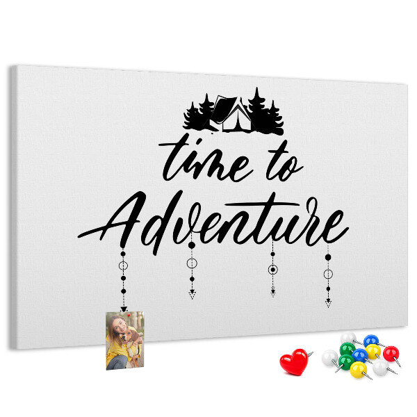 Nástenka Čas na dobrodružstvo v lese