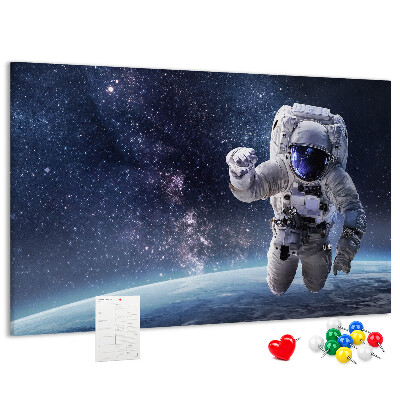 Korková tabuľa Astronaut vo vesmíre