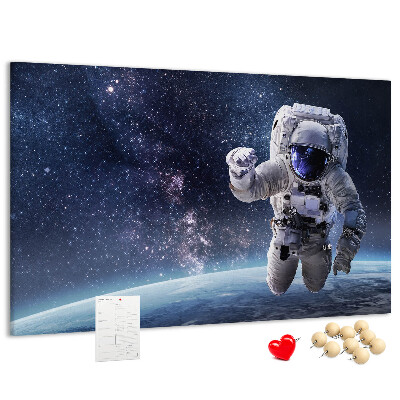 Korková tabuľa Astronaut vo vesmíre