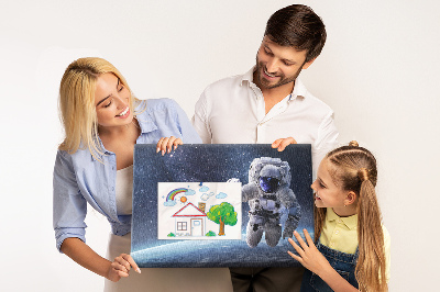 Korková tabuľa Astronaut vo vesmíre
