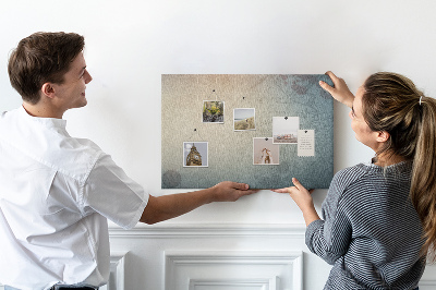Korková nástenka na stenu Starodávna mapa s jemnými škvrnami