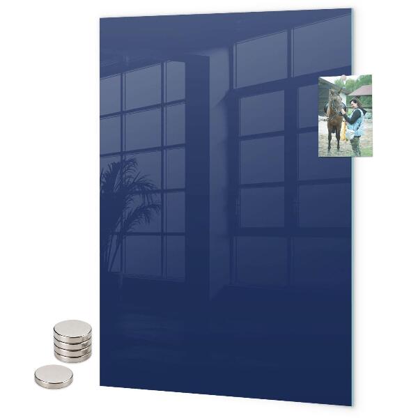 Tabuľa na magnetky Tmavomodrá farba