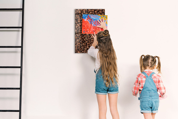 Tabuľa na magnetky Kávové zrná