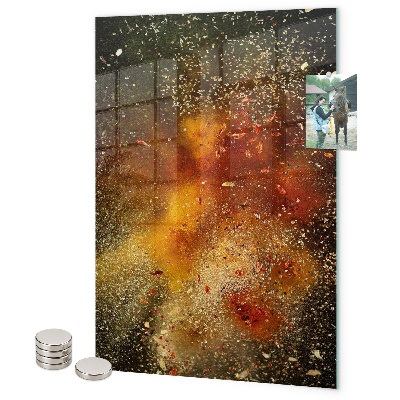 Magnetická tabuľa na magnetky Explózia chutí