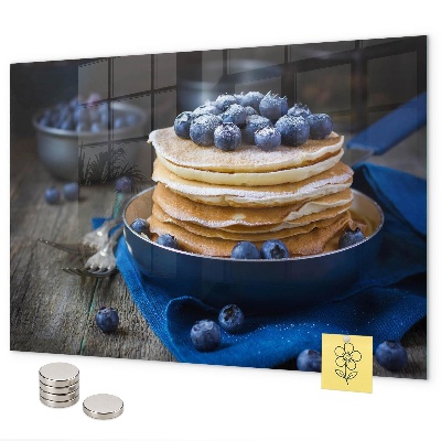 Magnetická tabuľa v tvare palacinky