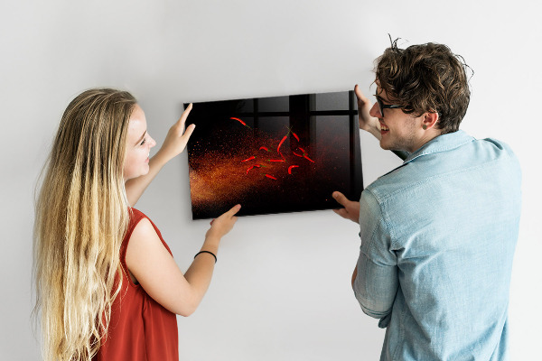Magnetická tabuľa na stenu Čili papričky