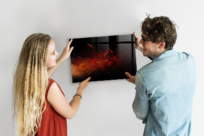 Magnetická tabuľa na stenu Čili papričky