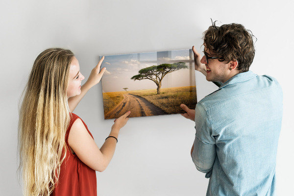 Magnetická tabuľa na stenu Africká krajina